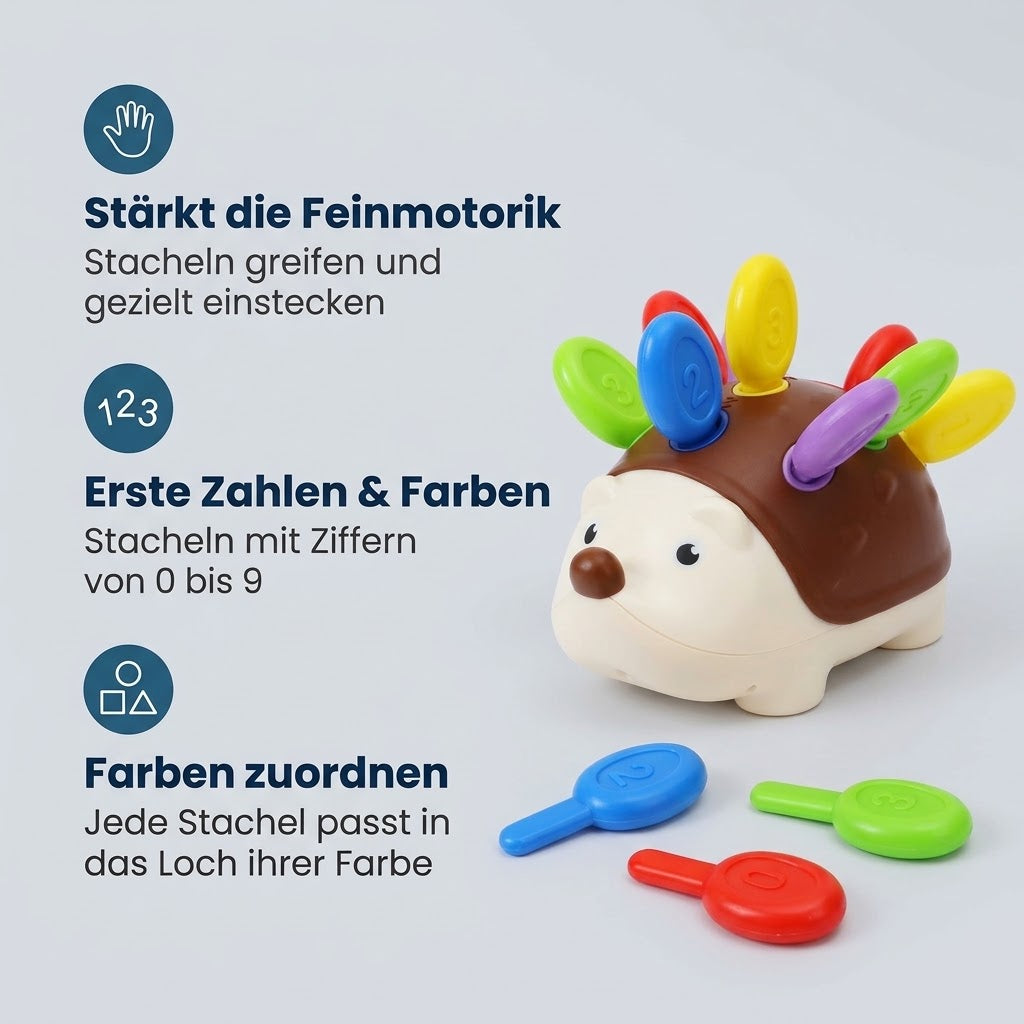 Sensorik-Igel für Kleinkinder