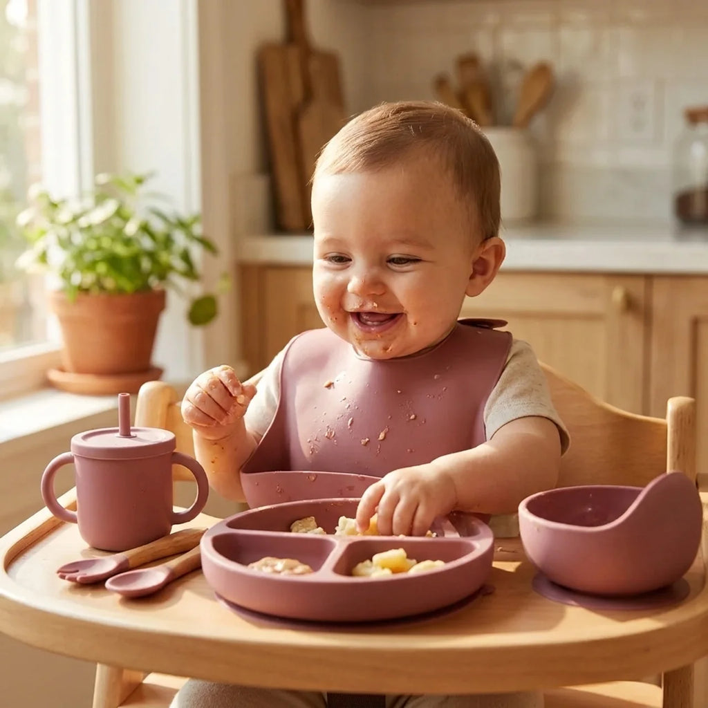 Baby-Silikon-Essset