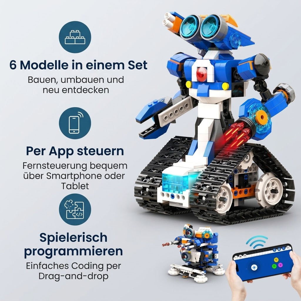 Programmierbarer Roboter-Bausatz 12-in-1