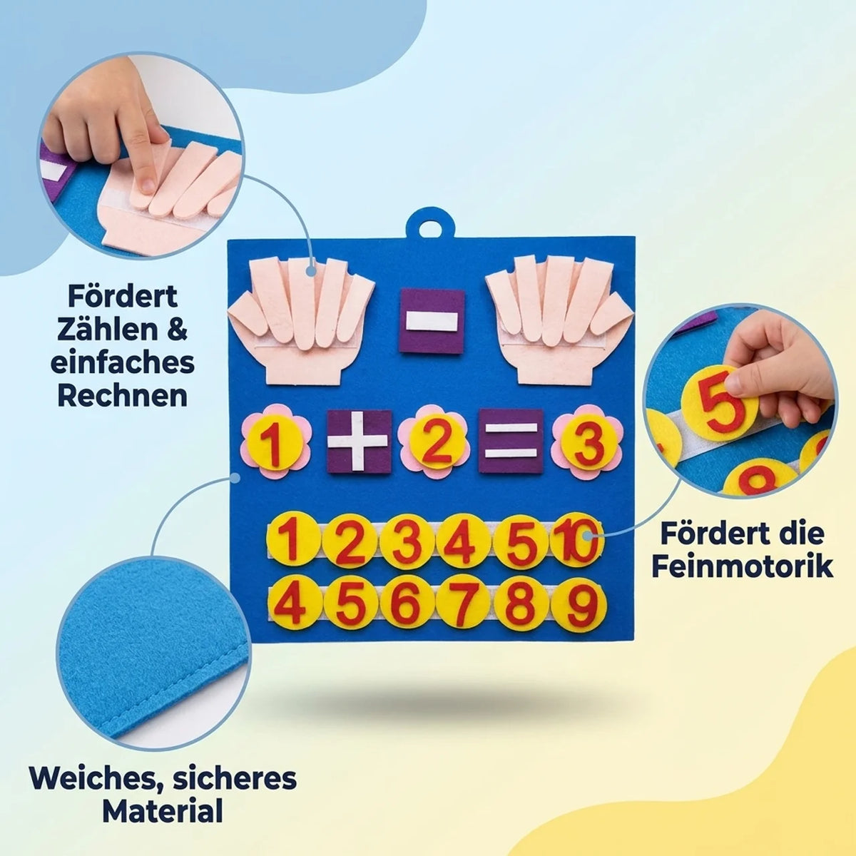 Filz-Mathe-Zerlegungsset