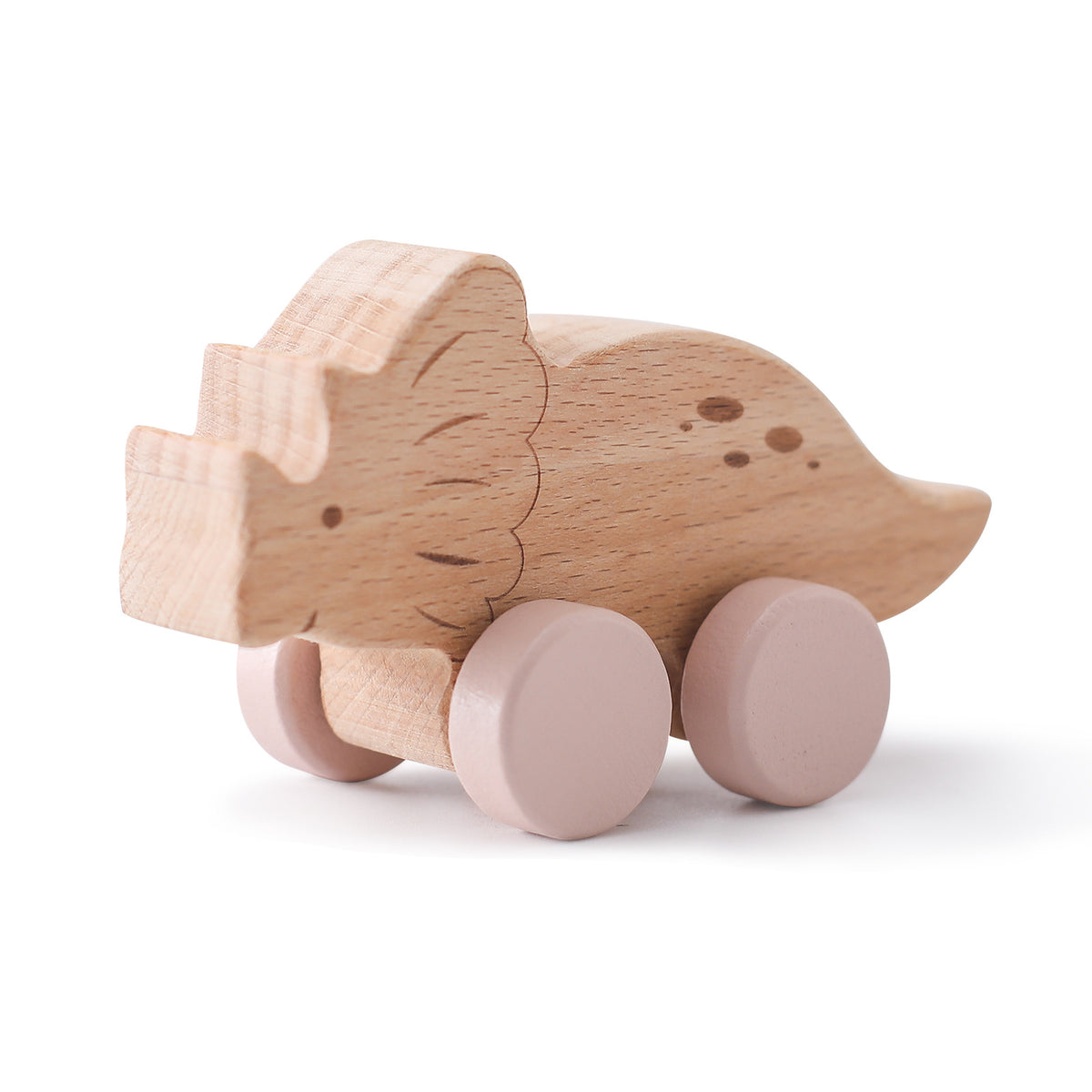 Holz-Dino-Schwungrad-Spielzeug