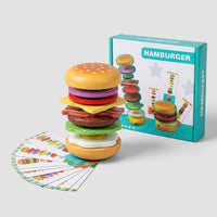 Holz-Hamburger Stapelspiel