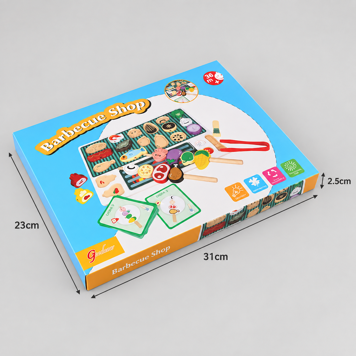 Holz-Küchen-Rollenspiel-Puzzle