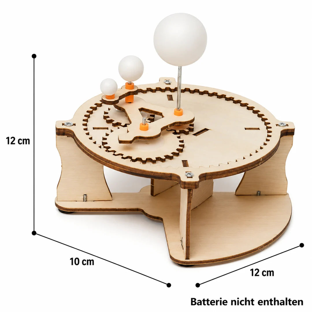 Holz-Sonnensystem-Modell zum Bauen