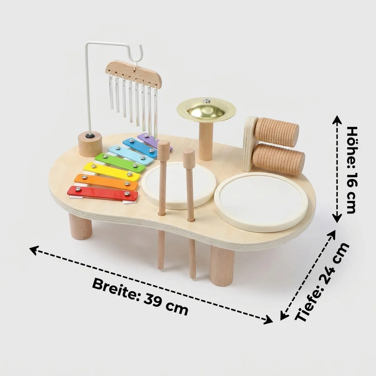 Holz-Xylophon Musikspielzeug für Babys
