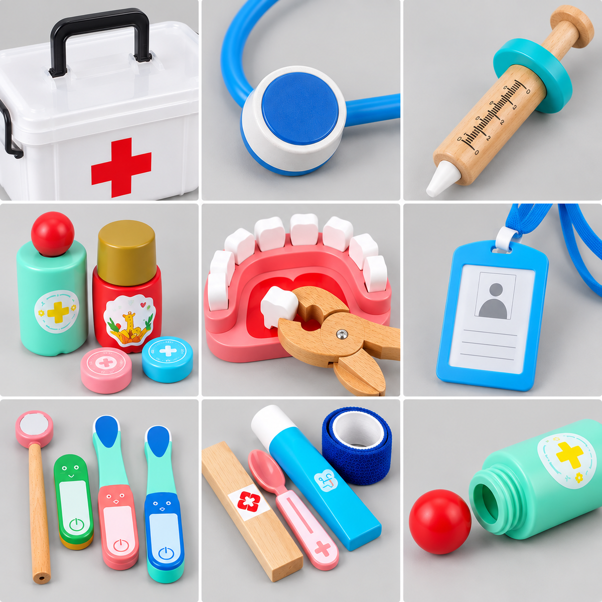 Kinder-Arztkoffer Rollenspielset