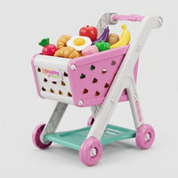 Kinder-Einkaufswagen Rollenspielset
