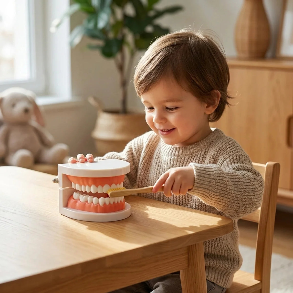 Kinder-Zahnpflege-Lernmodell