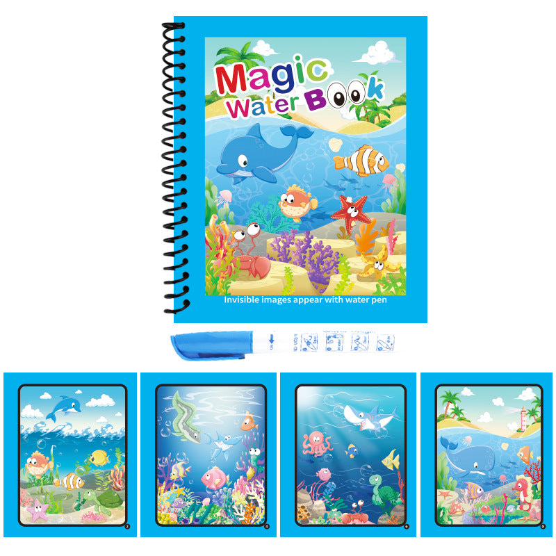 Magisches Wasser-Malbuch