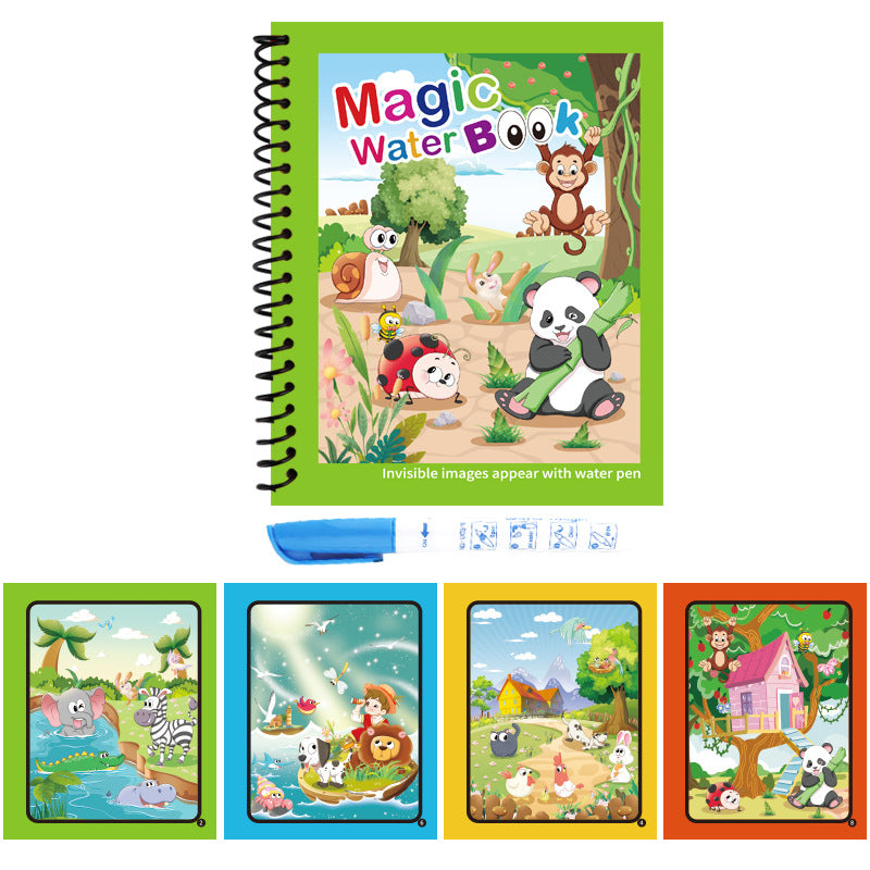 Magisches Wasser-Malbuch