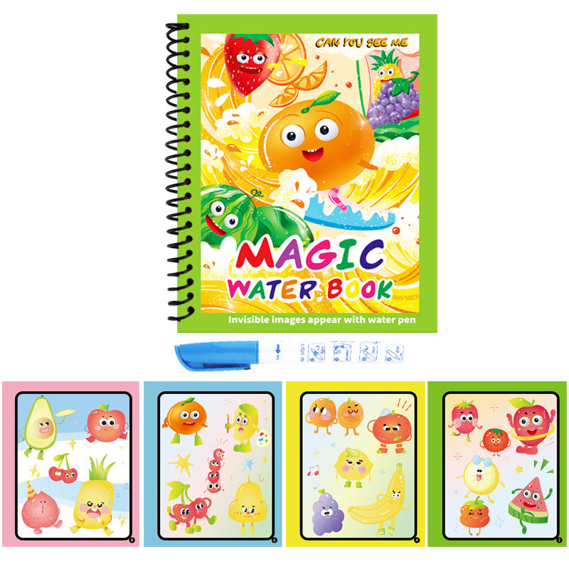 Magisches Wasser-Malbuch