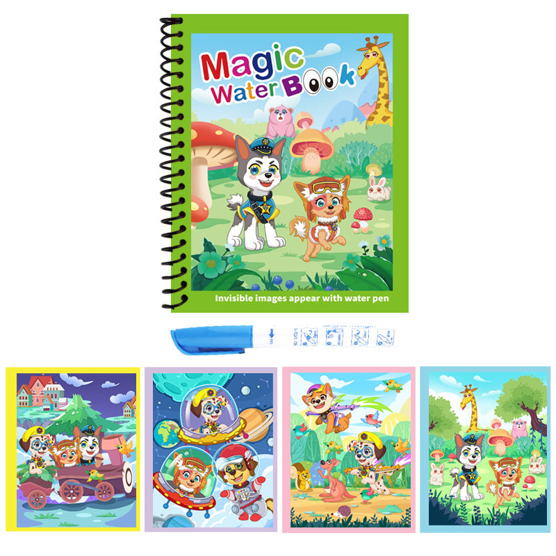 Magisches Wasser-Malbuch