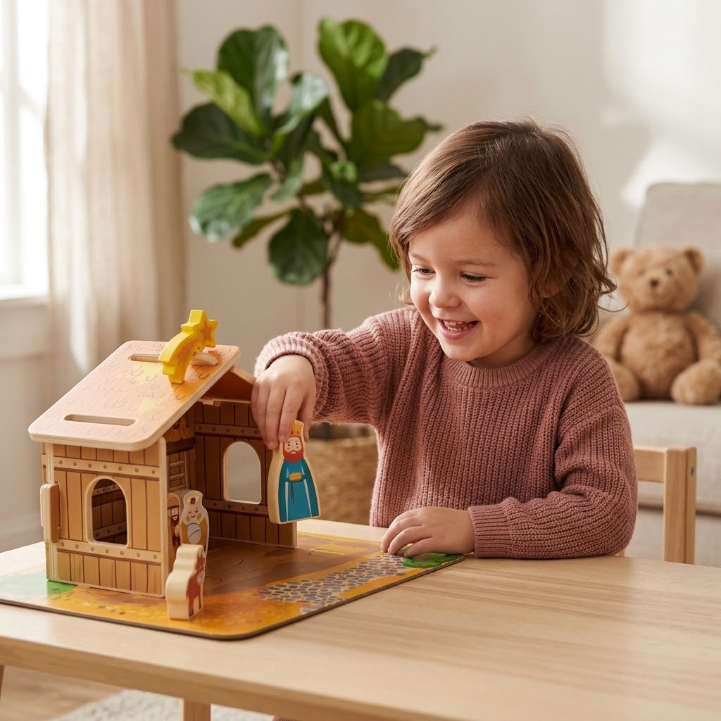 Miniatur-Puppenhaus-Zaun mit Geländer