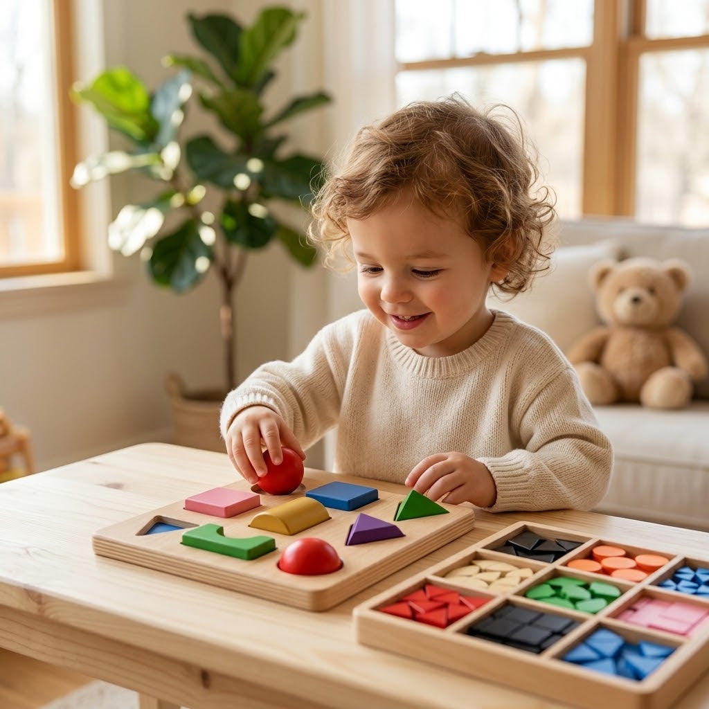Montessori 3D-Grammatiksymbole