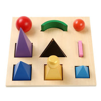 Montessori 3D-Grammatiksymbole