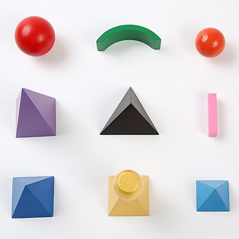 Montessori 3D-Grammatiksymbole