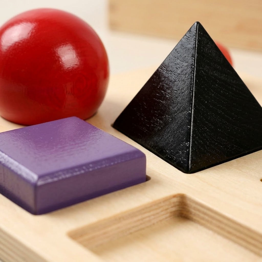 Montessori 3D-Grammatiksymbole