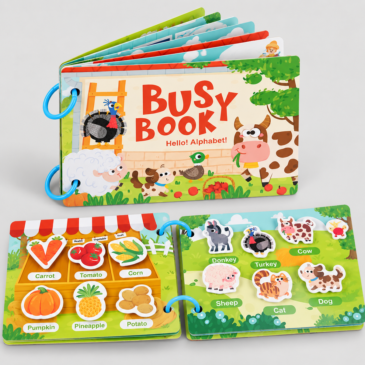 Montessori Beschäftigungsbuch für frühes Lernen