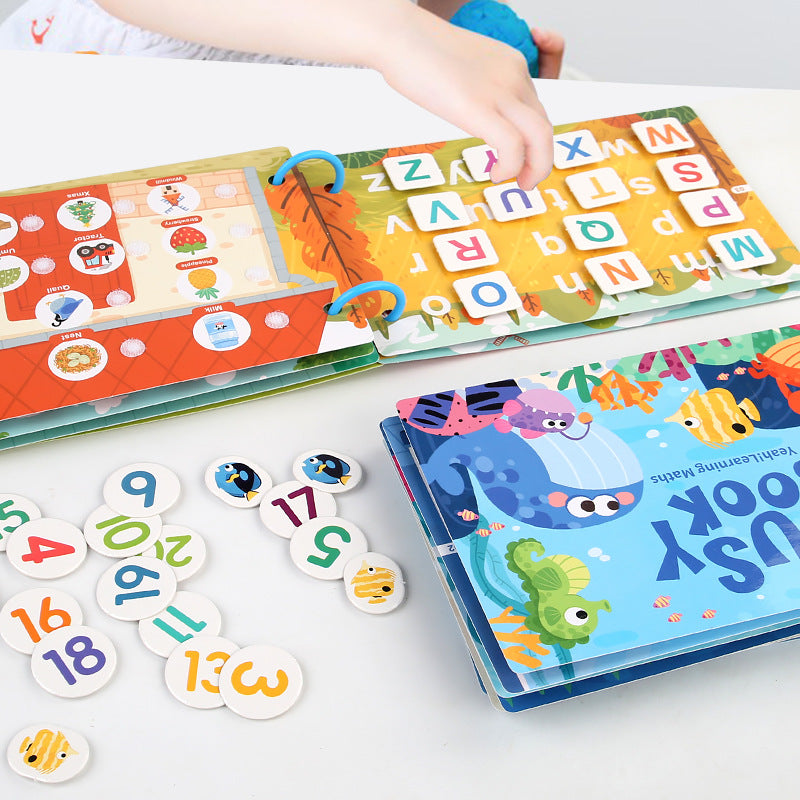 Montessori Beschäftigungsbuch für frühes Lernen