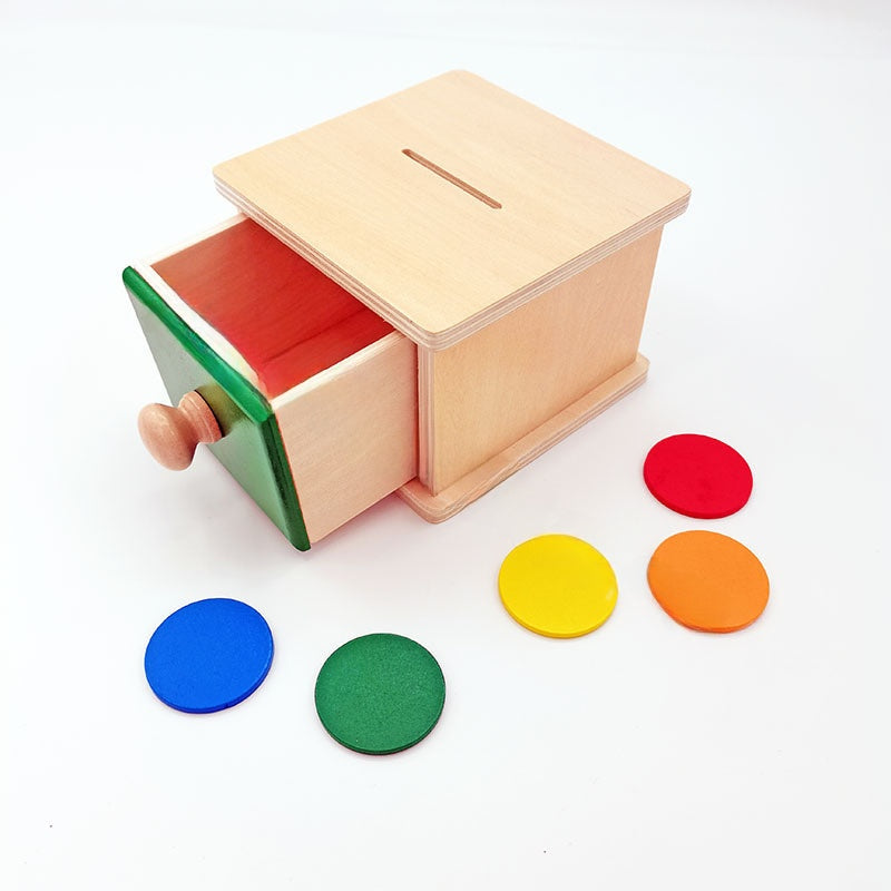 Montessori Farbbox Sinnesspielzeug