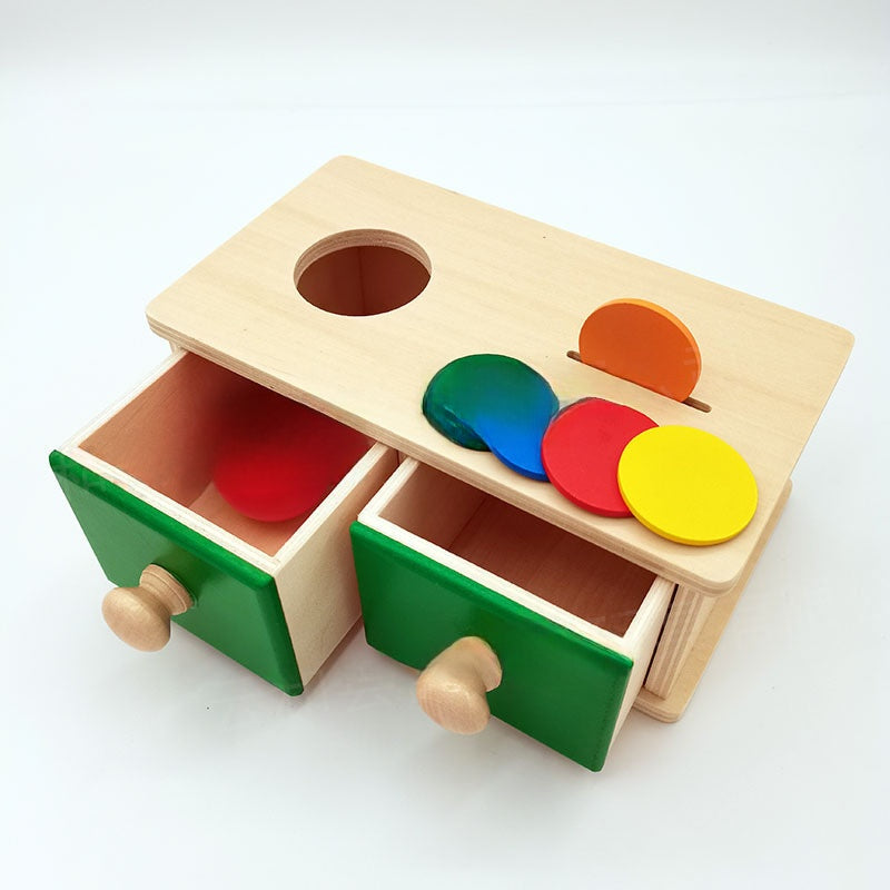Montessori Farbbox Sinnesspielzeug