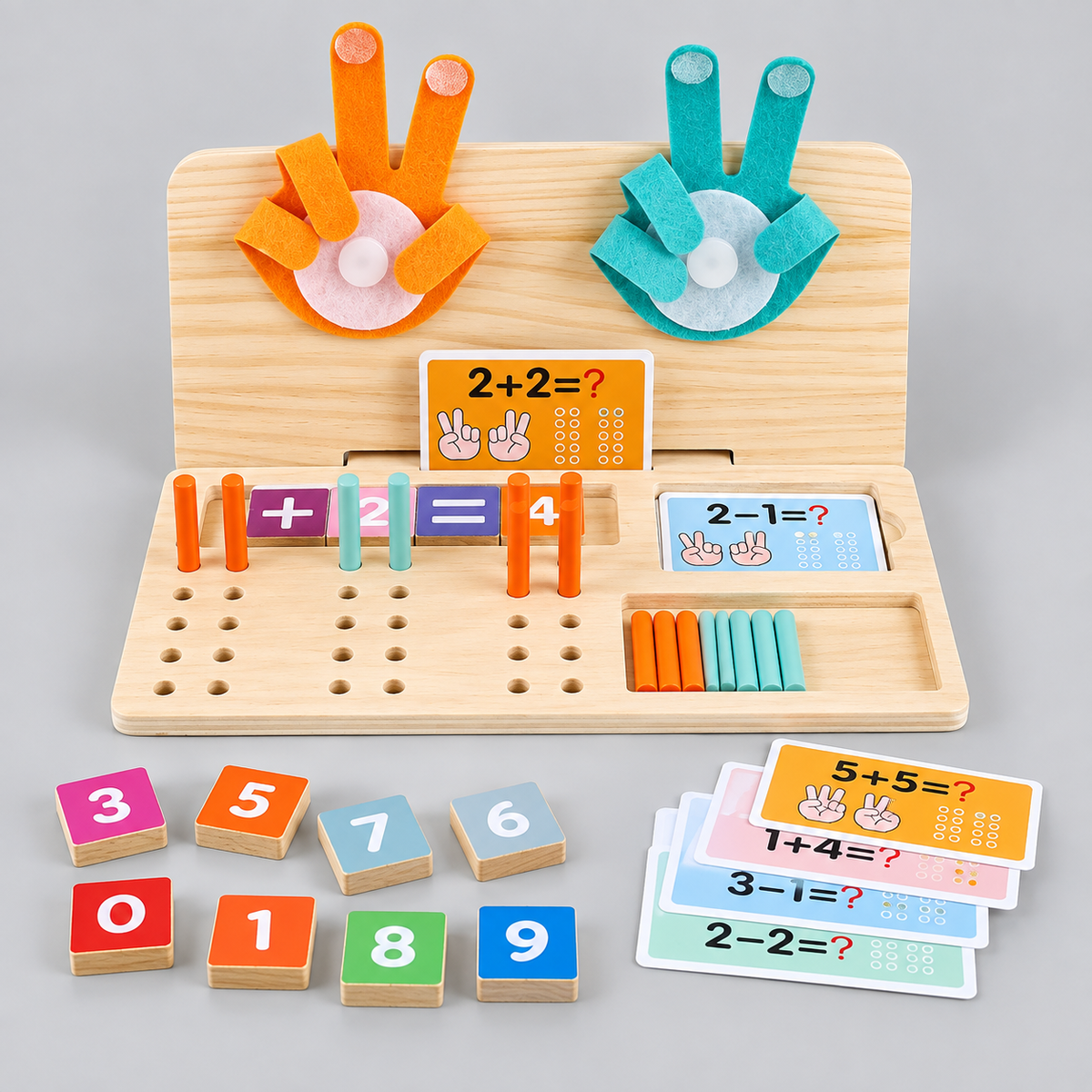 Montessori Finger-Rechenspielzeug