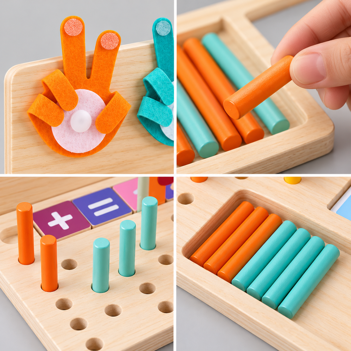 Montessori Finger-Rechenspielzeug