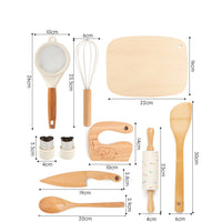 Montessori-Kinderküchenset mit Kindermesser