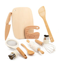 Montessori-Kinderküchenset mit Kindermesser