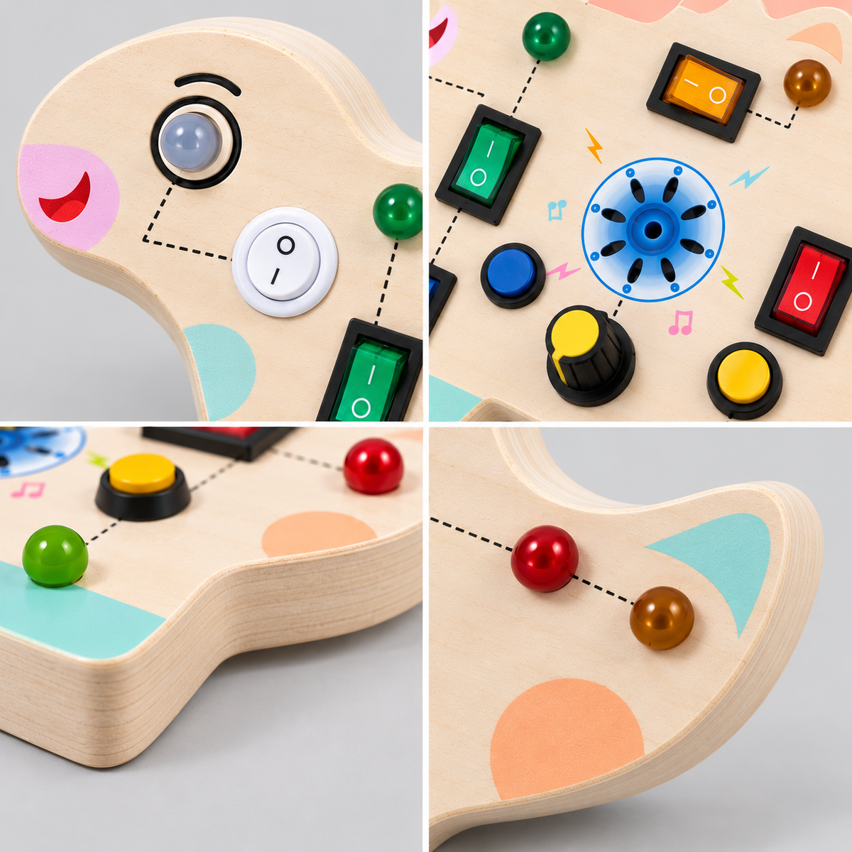 Montessori LED-Beschäftigungsbrett
