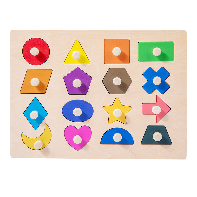 Montessori Magnetisches Formen-Puzzlebrett