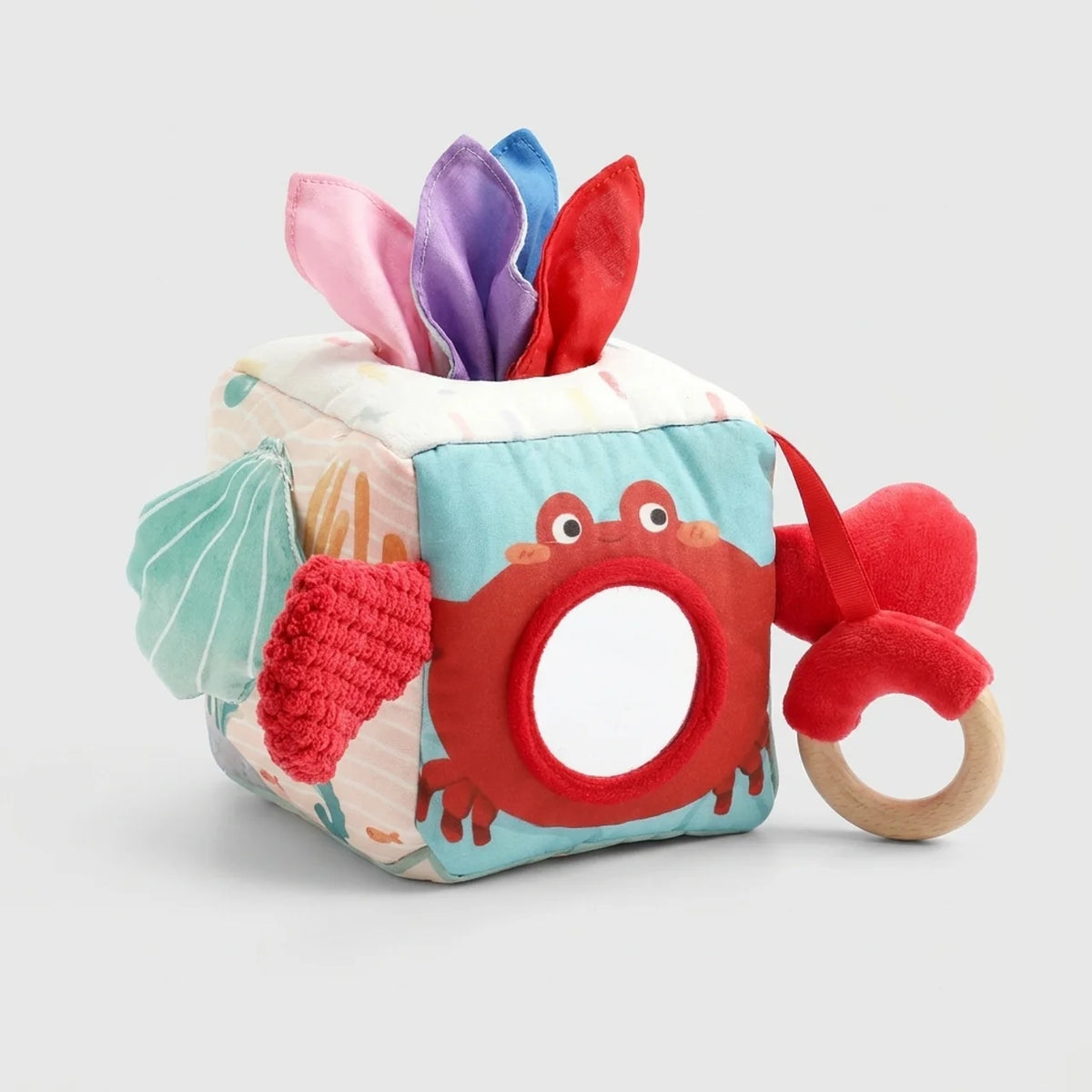 Ozean-Sensorik-Spielwürfel für Babys