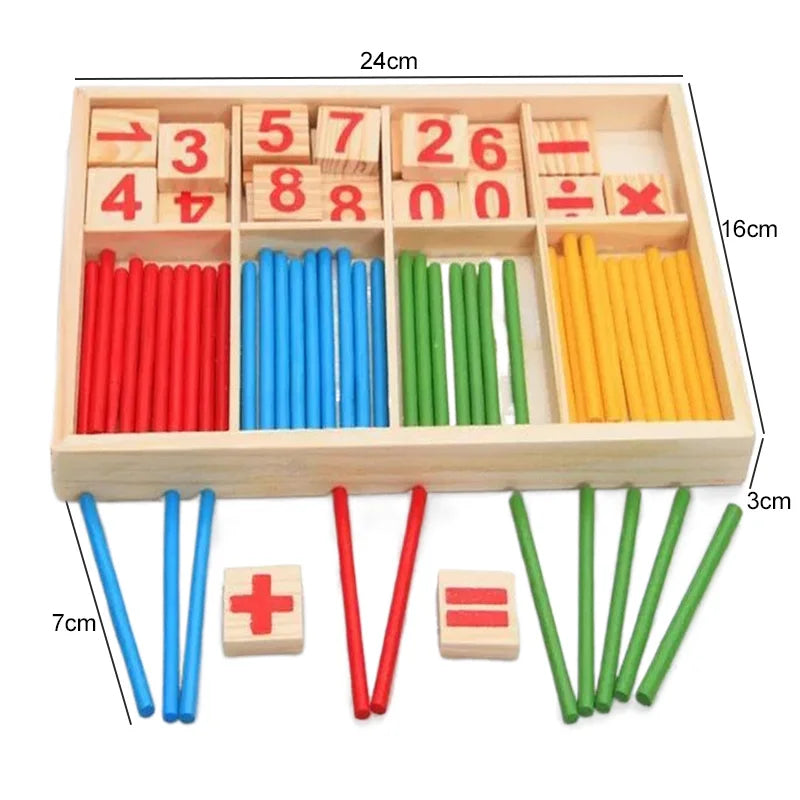 Zählstäbchen-Set zum Rechnenlernen